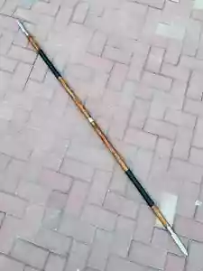 Custom Handmade Viking Stainless Steel Spear, Throwing Viking Spear with leather - Picture 1 of 7