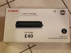 Canon E40 Toner Black Brand New Sealed Never Opened. See all Models This Fits. - Picture 1 of 10