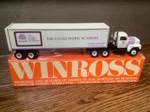 Winross 1988/1989 The Living Word Academy - Lancaster, PA. 1:64 Die Cast Truck - Picture 1 of 20
