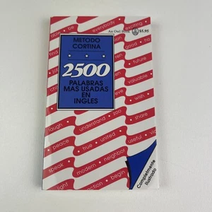 2500 Palabras Mas Usadas En Ingles - Metodo Cortina - Paperback - GOOD - Picture 1 of 7