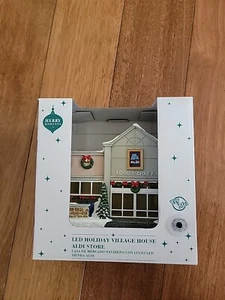 Neu 2024 Merry Moments Aldi Store beleuchtet Urlaub Weihnachtsdorf Haus - Bild 1 von 4
