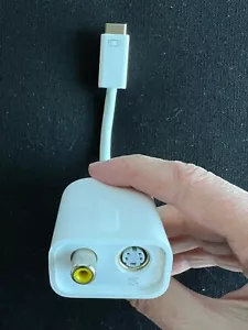 Apple M9319G/A Mini-DVI to Composite/S-Video Adapter - Picture 1 of 4