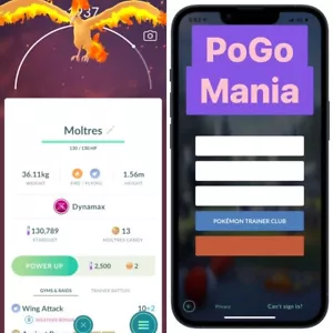 Dynamax Moltres (NON shiny)💥mini PTC 20k💥(read description) - Picture 1 of 1