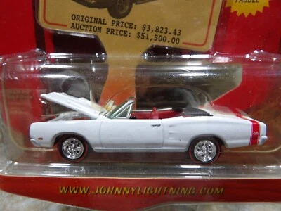 1969 DODGE CORONET R/T CONVERTIBLE  2008 JOHNNY LIGHTNING AUCTION INSANITY  1:64 - Image 1 of 4