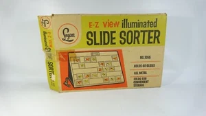 Vintage E-Z View Illuminated Slide Sorter by Logan No. 1055 - Picture 1 of 20