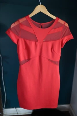 NOVO COM ETIQUETAS RECORTE ARDEN B. CORAL PINK ILLUSIONS TRANSPARENTE TAMANHO M  - Imagem 1 de 4