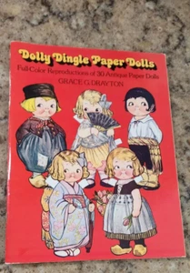 Dolly Dingle Vintage Paper Dolls Book 30 Antique Reproductions Uncut 1978 - Picture 1 of 4