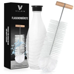 Villkin Flaschenbürste – für Sodastream-Glasflaschen, Babyflaschen & Gläser - Bild 1 von 7