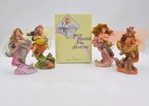 Vintage Rawcliffe Jessica DeStefano Angel Fairies Of The Seasons Set Of 4 - Bild 1 von 18