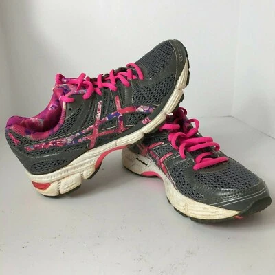 Women's Asics Duomax T48AQ Running Sneakers Pink Color USA Size 6 Breast Cancer - Image 1 of 4