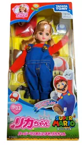 Takara Tomy Nintendo Super Mario Cosplay Licca Chan Girl Dolls figures Toy 9" - Picture 1 of 8