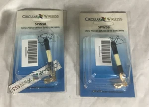 2 Circular Antenna SPW 58 Skew Planar Wheel Antennas New in packaging. - Zdjęcie 1 z 2