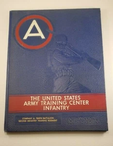 1958 US Army Training Center Infantry Fort Jackson SC Co. A Tenth 2nd Infantry - Picture 1 of 5