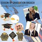 Enamel Pins Creative Bachelor Cap-Hat Brooches Badges Gifts Graduation D6V6