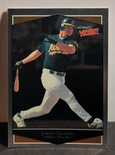 1999  Jason Giambi Upper Deck Ultimate Victory #79 - OAK, NYY, COL, CLE - MVP