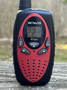 1 RETEVIS Walkie Talkie, 2-way radio (RT-628) IN Red, WORKS GREAT EUC Guaranteed - Picture 1 of 6