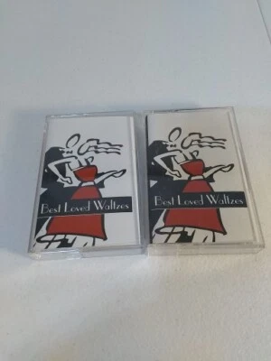 Cassette tapes music song vtg mix lot 2 set Best loved Waltzes BMG 1997 dances - Image 1 of 4