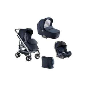 Trio Inglesina Zippy Pro (Nav+bor+huggy+vest) Marina AA30L6MAR Telaio Non Inclus - Foto 1 di 1