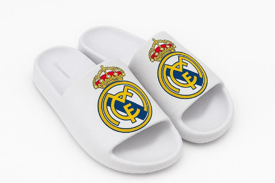 Real Madrid Fußball Badeschlappen Kinder EVA Latschen Jungen Mädchen