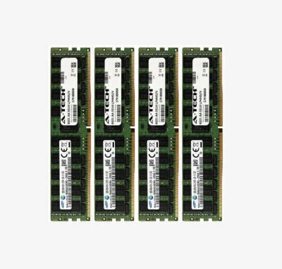 4PCS 32GB 2133MHz ECC Server Memory Samsung DDR4 RAM DIMM - Image 1 of 4
