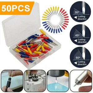 50x 30/45/60 Degree Blades Cricut Cutting Plotter For Roland Vinyl Cutter Set - Picture 1 of 10