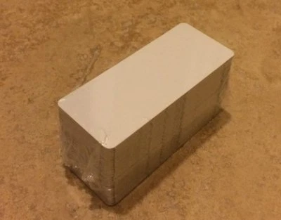 HAWKINSDYESUBLIMATIONPRODUCTS 50ea Dye Sublimation Name Badge Blanks 1" x 3"