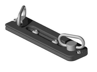 6 inch Universal Rail with 2 QD socket. Arca Swiss type 4 RRS Kirk Wimberley - Image 1 of 4