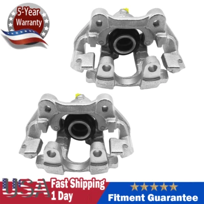 2Pcs Brake Caliper w/ Bracket Rear for Mercedes-Benz X164 W164 W251 GL320 ML320 Foto 1 de 4