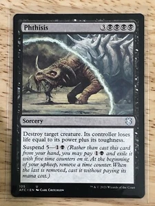 MTG TCG - Phthisis 105 AFC - Uncommon NM (Free Shipping $5+) - Bild 1 von 2