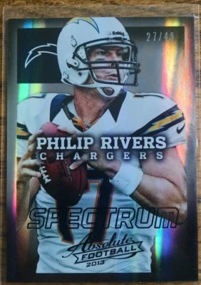 Philip Rivers 2013 absolute Spectrum 27 / 49 - Image 1 of 3
