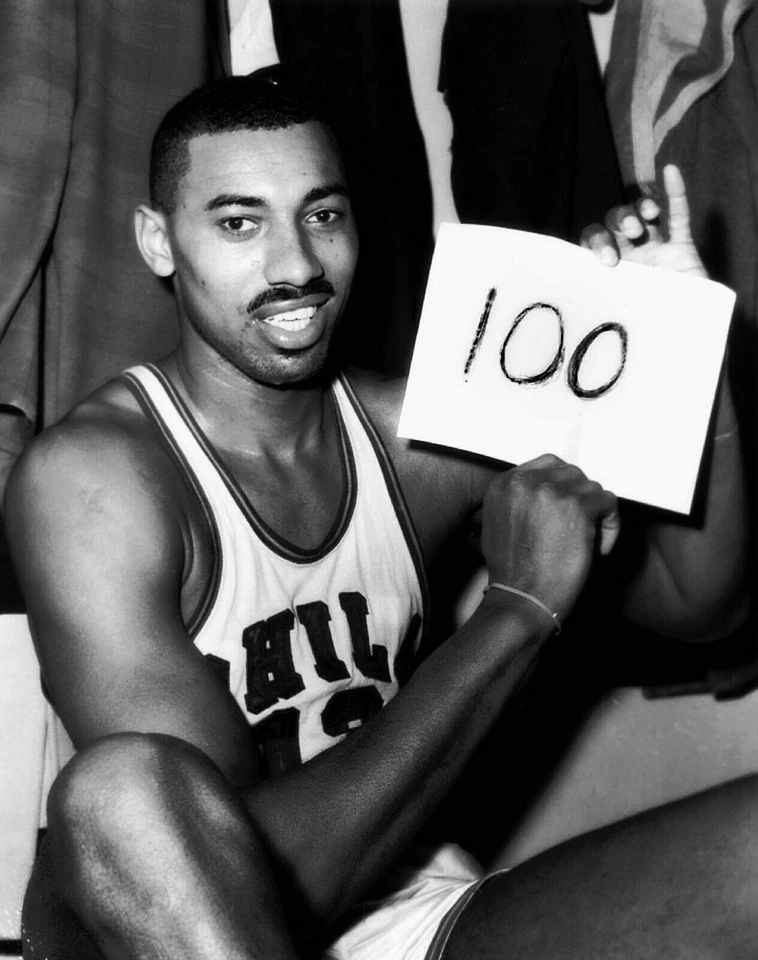 WILT CHAMBERLAIN 100 点比赛 8 X 10 光面照片图片 — 第 1/1 张图片