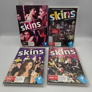 Skins Complete Series Season 1 2 3 4 5 - 15-disc DVD Set VGC R4 - Picture 1 of 3