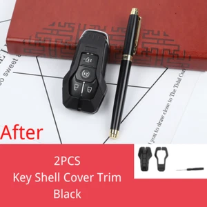 Key Fob Cover Case Protector Shell Black For Ford F-150 Accessories 2015-2017 - Bild 1 von 6