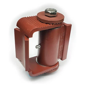  Gate Hinge Compatible HD Guardian Adjustable Round Mount Gate & Post w/ Zerk - Picture 1 of 7