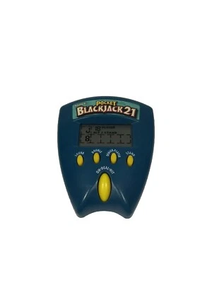 Juego Electrónico Portátil Radica Pocket Blackjack 21 1999 Juguete De Colección - PROBADO Foto 1 de 4
