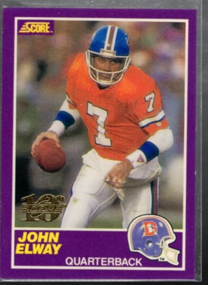 A1892- 1999 Score 10th Anniversary Reprints #3 John Elway /1989 - NM-MT - Image 1 of 2