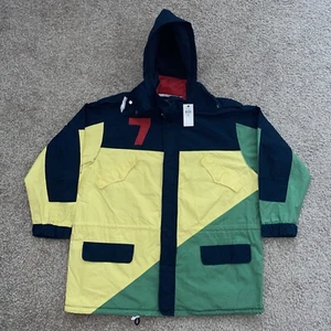Polo Sport Ralph Lauren 3/4 Yacht Sail Utility Jacket $498 Sz XL Color Block RL - Picture 1 of 5
