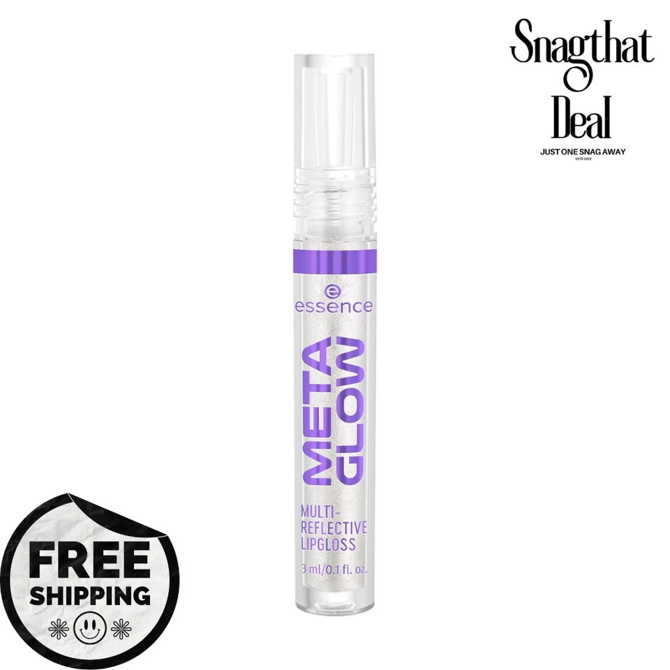 essence | Meta Glow Multi-Reflective Lip Gloss | (#01 Cyber Space) - Image 1 of 4