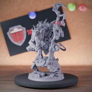 Troll Elder Miniatura Big Troll Mini Dungeons and Dragons 5e DnD TTRPG - Imagen 1 de 8