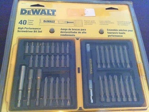 Dewalt 40 Piece Screwdriver Bit Set DW2152 Made In USA - Picture 1 of 4