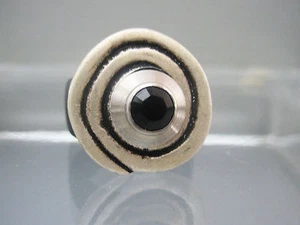 "Disco de metal - "Espiral" plata antigua - compatible con Charlotte 21, anillo táctil - Imagen 1 de 1