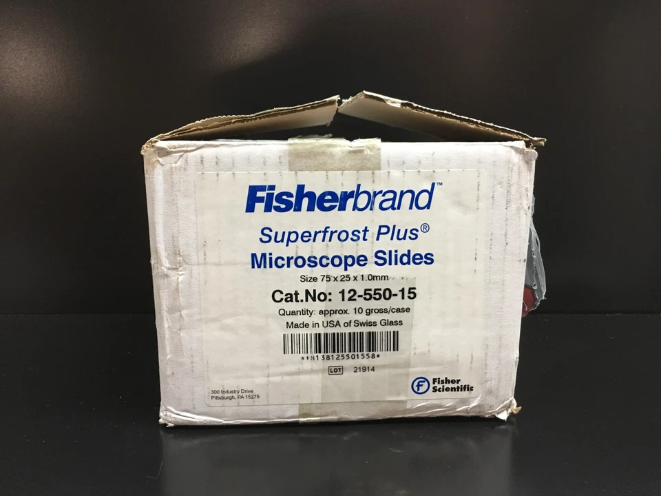 Fisherbrand Superfrost Plus Microscope Slides - 12-550-15