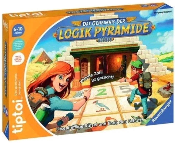 Ravensburger 120 tiptoi® Das Geheimnis der Logik-Pyramide - Bild 1 von 1