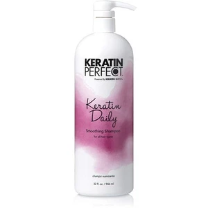 2 Pack Keratin Daily Shampoo by Keratin Perfect for Unisex - 32 oz Shampoo - Picture 1 of 7