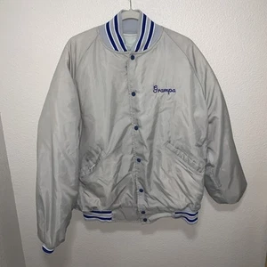 Butwin Herren Varsity Jacke Gr. 2XL Beige - Bild 1 von 8