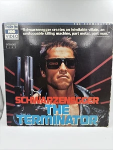 🔥🔥The Terminator Laserdisc Thorn EMI HBO 1985 1st print Arnold “I’ll BE BACK” - Picture 1 of 11