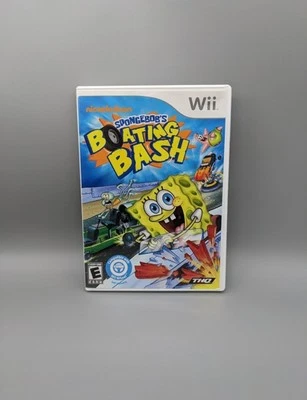SpongeBob's Boating Bash (Nintendo Wii, 2010) - Image 1 of 3