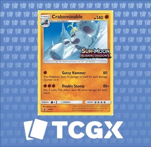 Pokemon - Crabominable (Prerelease) - SM47 - SM Promo - Holo NM - Bild 1 von 1