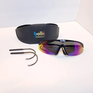 Vintage Bolle Micro Edge Sonnenbrille verstellbar 13 M Bügel Made in France mit Etui - Bild 1 von 21