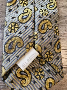 Corbata vintage ajustada Rayón Beau Brummell 2" para hombre F76 - Imagen 1 de 4